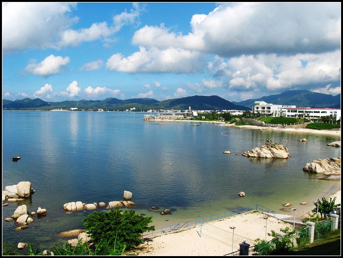 雨后大亚湾